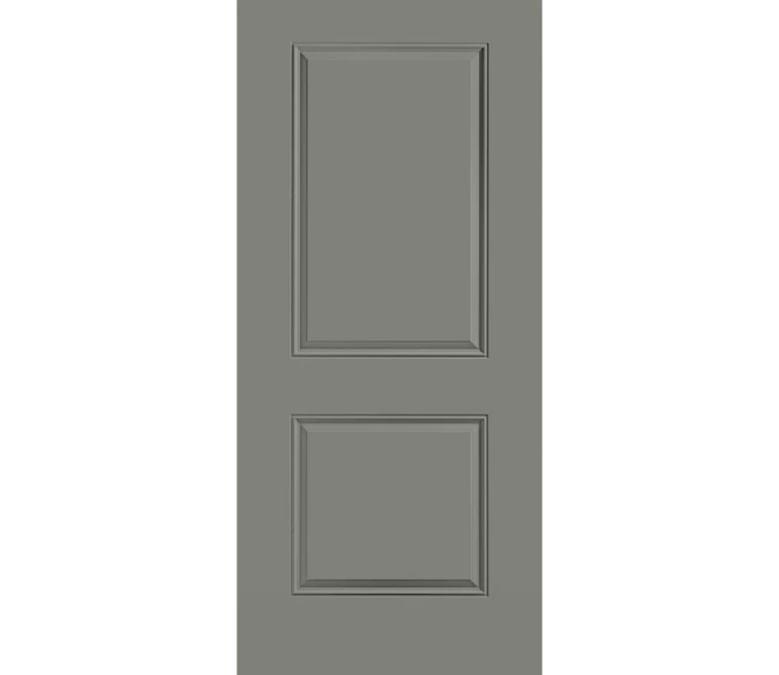 Morgantown 2 Panel Square Steel Entry Door