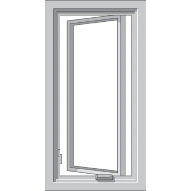 Morgantown Pella Hurricane Shield Series Vinyl Casement Window