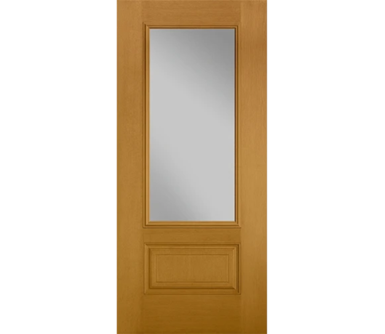 Morgantown Three Quaters light Fiberglass Entry Door